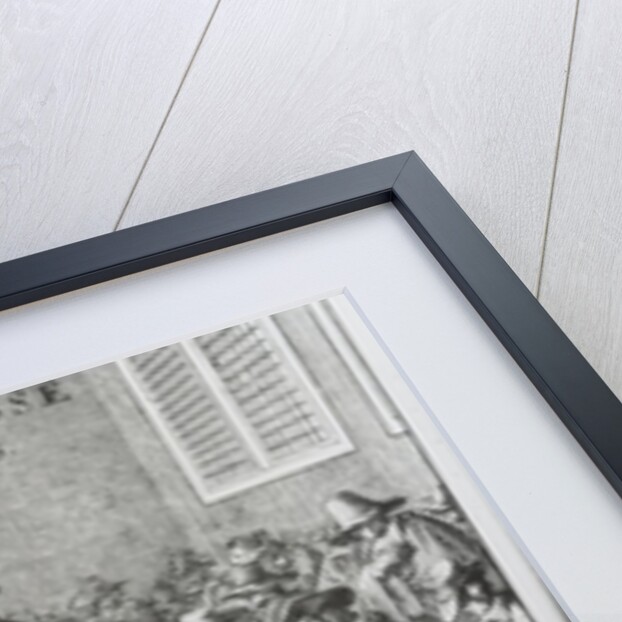 Male and Female Quakers at their Assembly by French School