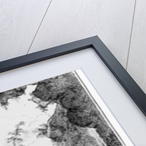 Turpin as he Concealed Himself in a Cave on Epping Forrest by English School