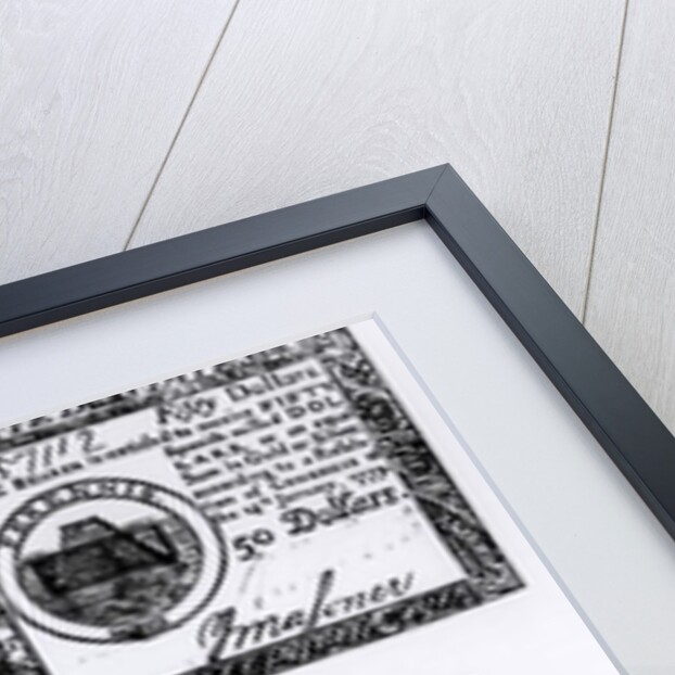 Notes of Currency issued by the Continental Congress during the American Revolution, 1776-9 by American School