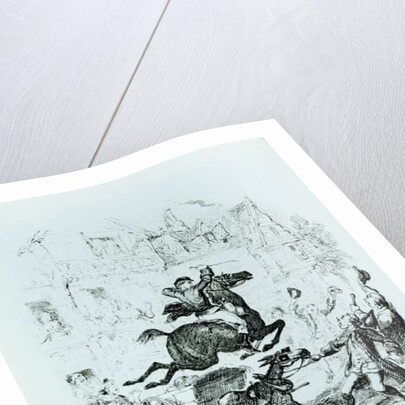 Turpin's Flight Through Edmonton by George Cruikshank