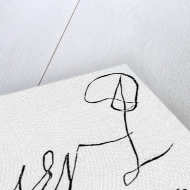 Signature of Oliver Cromwell Lord Protector by English School