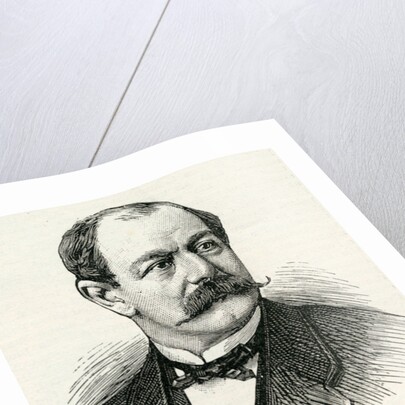 Camille Bernier from the 'Illustrated London News', May 1884 by English School