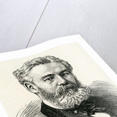 Charles Busson from the 'Illustrated London News' May 1884 by English School