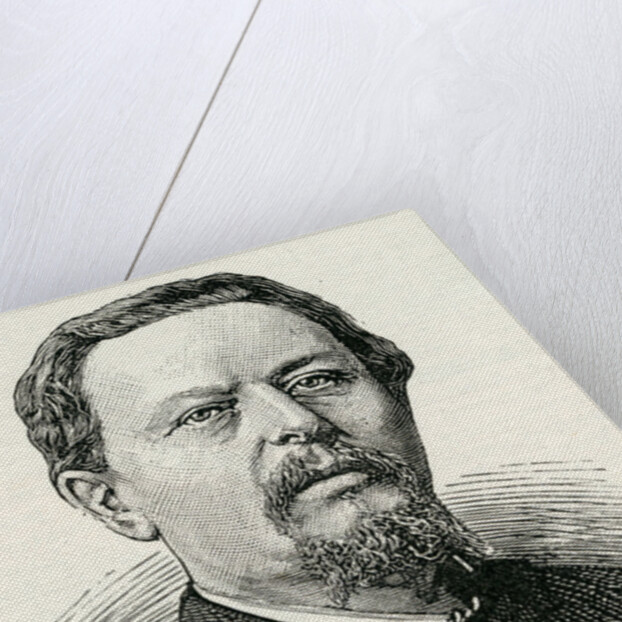 Emile Breton from the 'Illustrated London News' May 1884 by English School