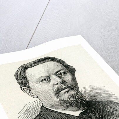 Emile Breton from the 'Illustrated London News' May 1884 by English School