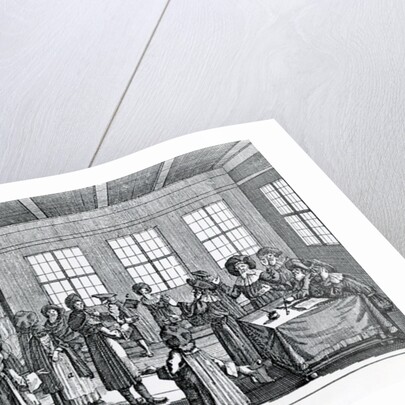 Jewish Divorce scene by German School