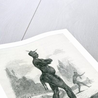 Moselekatse King of the Amazooloo, 1852 by William Cornwallis Harris