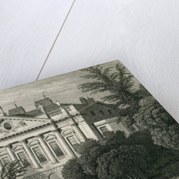 Earl Spencer's House, Green Park, 1829 by Thomas Hosmer (after) Shepherd