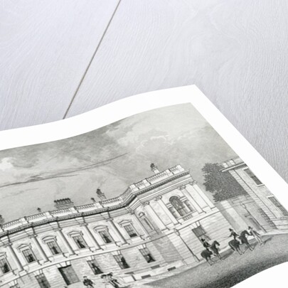 Burlington House, Royal Acadamy of Arts, Piccadilly, London, c.1829-31 by Thomas Hosmer Shepherd