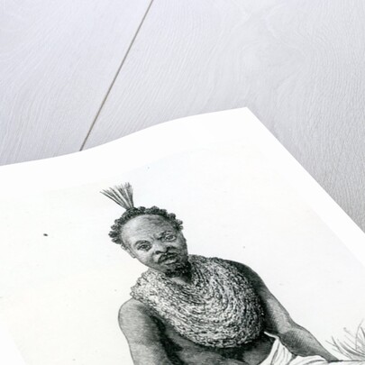 Merere, chief of the Usango from 'Travels in Africa', 1879 by English School