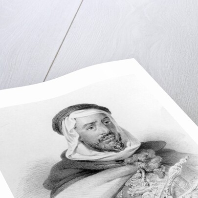 Hadgi Abd-El-Kader Ben Heideen, 1842 by English School
