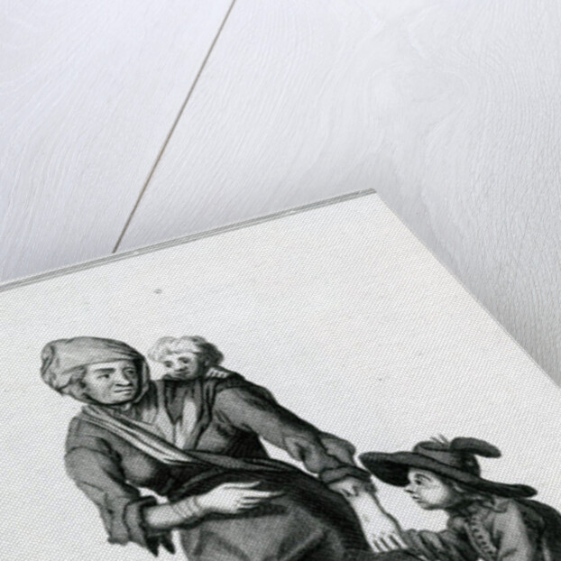 The London Beggar, Cries of London, c.1688 by Anonymous Anonymous