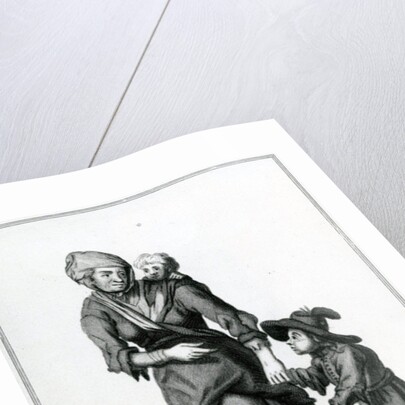 The London Beggar, Cries of London, c.1688 by Anonymous Anonymous