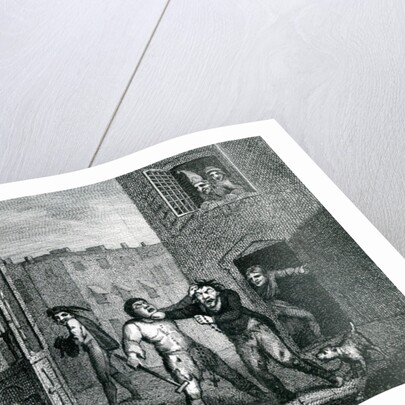 The Blind Beggars Hats 'The Wit's Magazine' 1784 by Samuel Collings