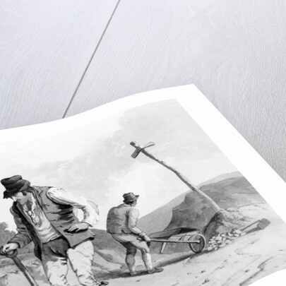 Road Menders, 1812 by Daniel and Robert Havell