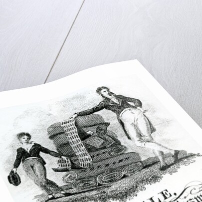 Trade card for Tingle, Taylor and Salesman, No 2 Hatton Garden, Holborn by English School