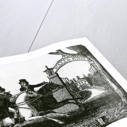 Hunting Razors or Shaving made easy on Horseback if required, 1800 by English School