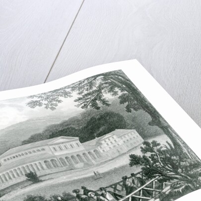 The Grosse Kursaal, Bad Bruckenau, 1833 by German School