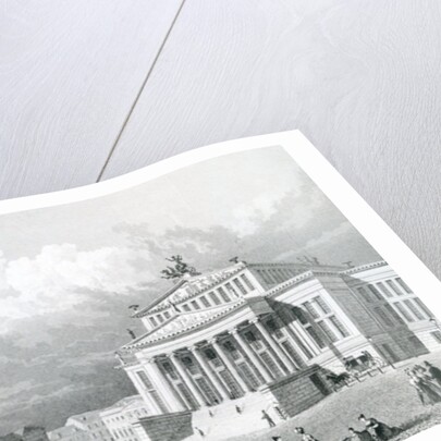 The Concert Hall, Berlin, 1833 by German School