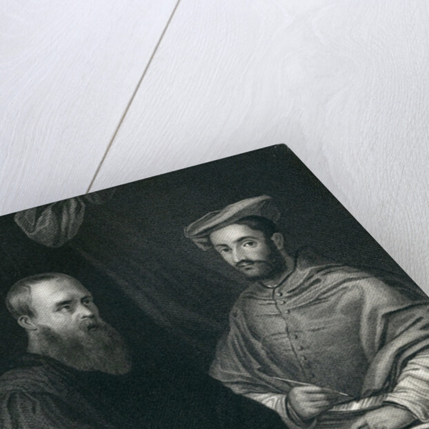 Cardinal Hippolito De Medici and Sebastiano Del Piombo by Sebastiano del Piombo