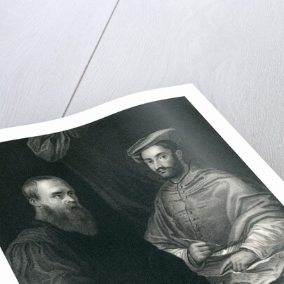 Cardinal Hippolito De Medici and Sebastiano Del Piombo by Sebastiano del Piombo