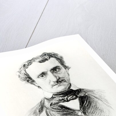 Edgar Allan Poe 1907 by Ismael Gentz