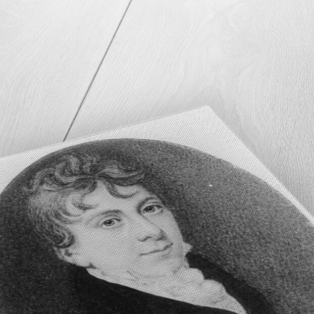 Portrait miniature of Thomas Love Peacock c.1805 by Roger Jean