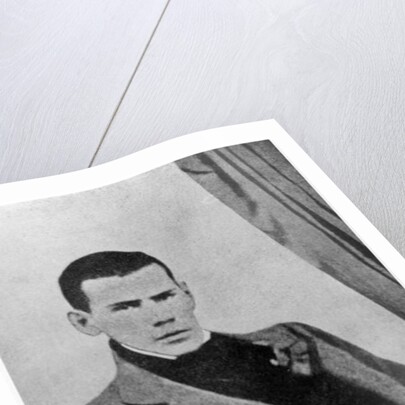Lev Nikolaevich Tolstoy as a student by Russian Photographer