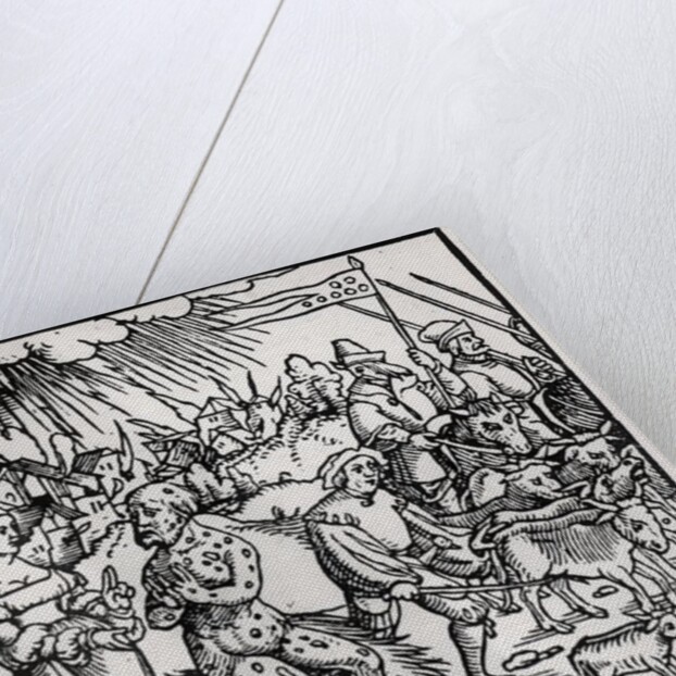 The Black Death, 1348 by English School