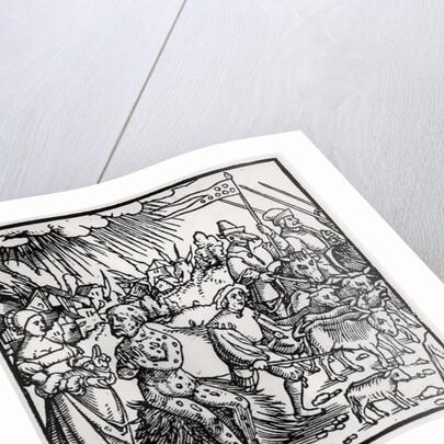 The Black Death, 1348 by English School