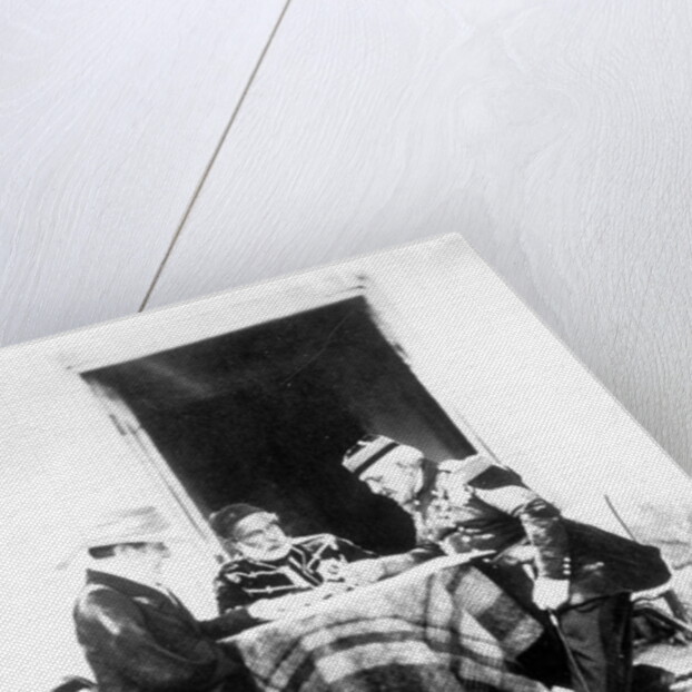 Lord Raglan, Omar Pasha and General Pelissier, Crimea, 1855 by Roger Fenton