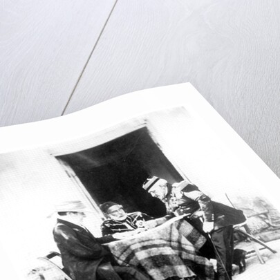 Lord Raglan, Omar Pasha and General Pelissier, Crimea, 1855 by Roger Fenton