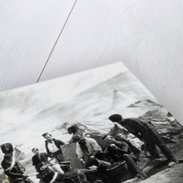 Soldiers in the Crimea, c.1855 by Roger Fenton