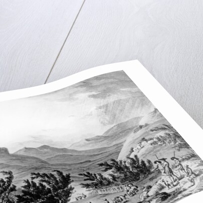 Serra de Estrella or de Neve, the March of Baggage Following the Army, May 16th 1811 by Thomas Staunton St. Clair