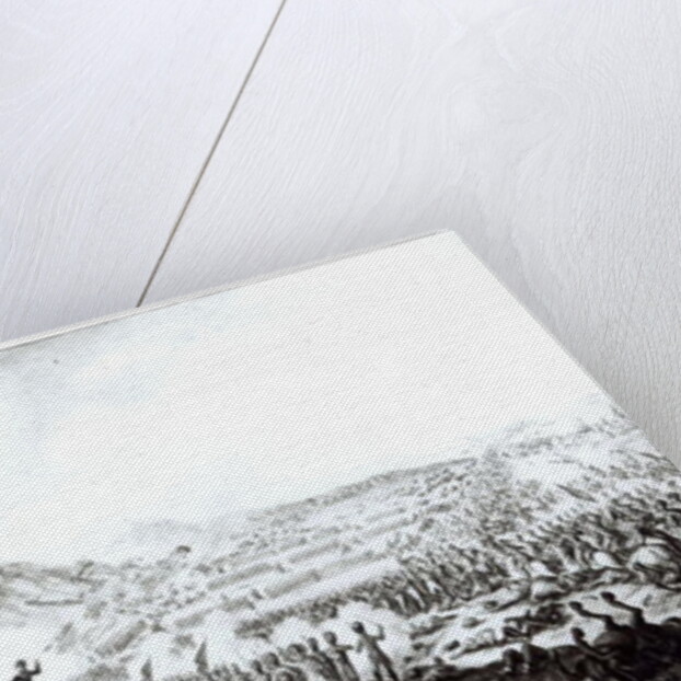 The Battle of Talavera de la Reina between the Anglo-Spanish and the French Armies, 28th July 1809 by French School