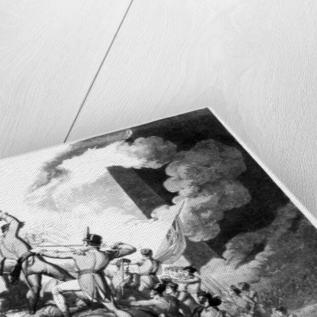 The Storming of Badajoz, 6th April 1812 by John Augustus (after) Atkinson