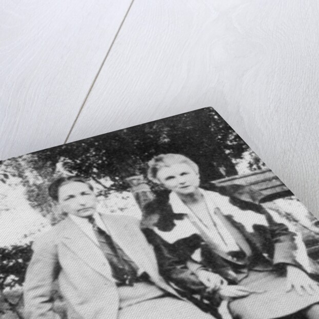 Radclyffe Hall and Una Troubridge in Edy Craig's Garden at Smallhythe, 1931 by English Photographer