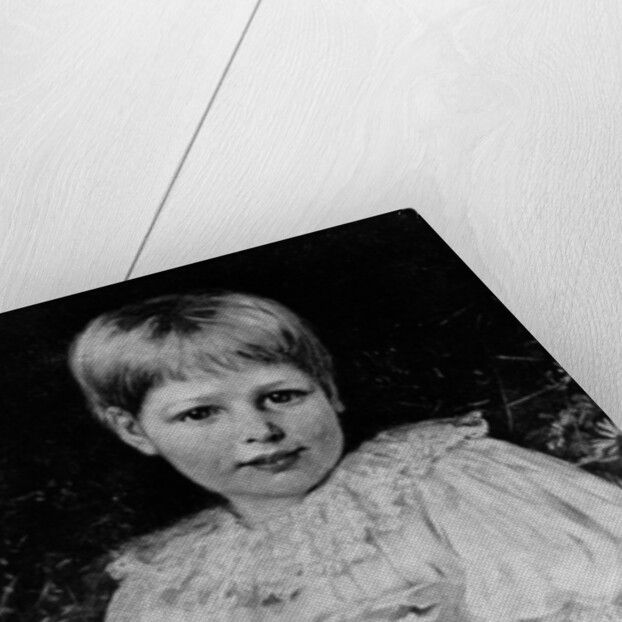 Radclyffe Hall aged 5 by English School