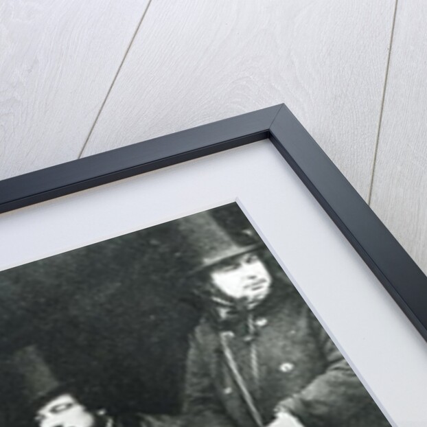 From LtoR, Lord Paget, Lord Carlisle and Isambard Kingdom Brunel by English Photographer