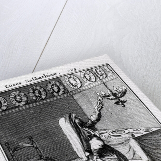 The Lighting of the Sabbath Candles by English School