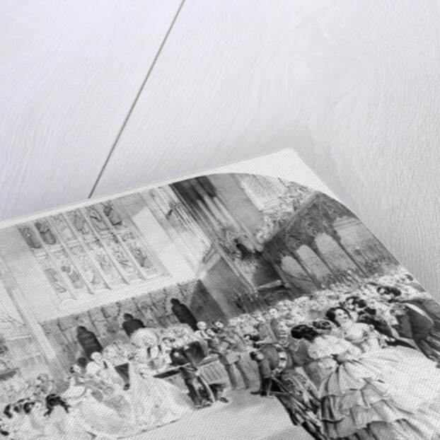 The Marriage of Victoria, the Princess Royal and the Crown Prince Frederick William of Prussia at the Chapel Royal, St. James's, 25th January 1858 by English School