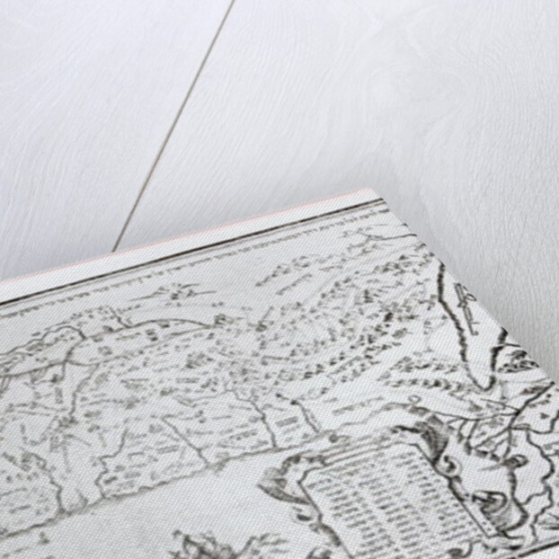 Map of Palestine by Dutch School