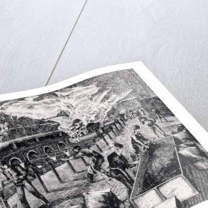 Coffee Roasting, 1870 by English School