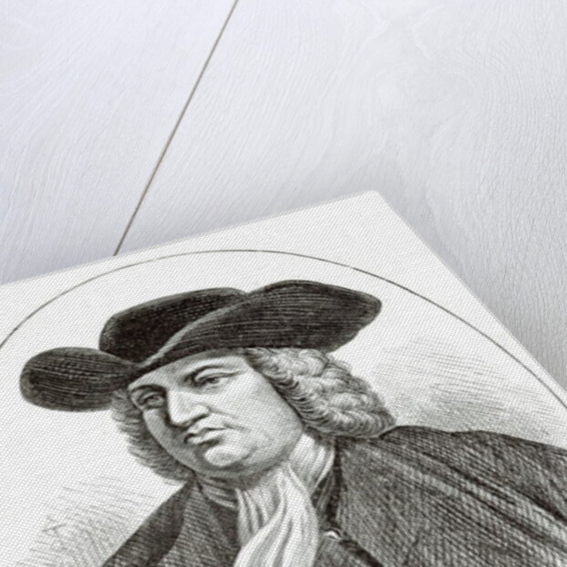 William Penn engraved by Josiah Wood Whymper by English School