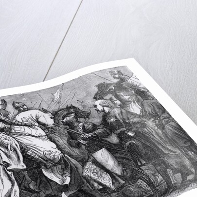 Henry III at the Battle of Lewes, 14th May 1264 by Felix (after) Philippoteaux