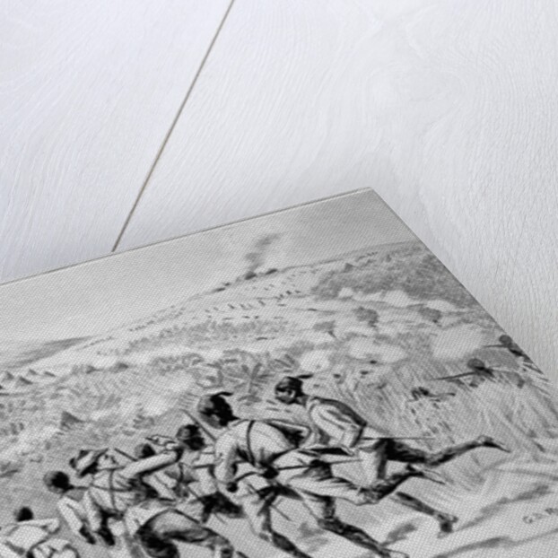 The Sudanese Charge under Williams by George Derville Rowlandson