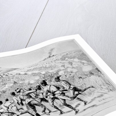 The Sudanese Charge under Williams by George Derville Rowlandson