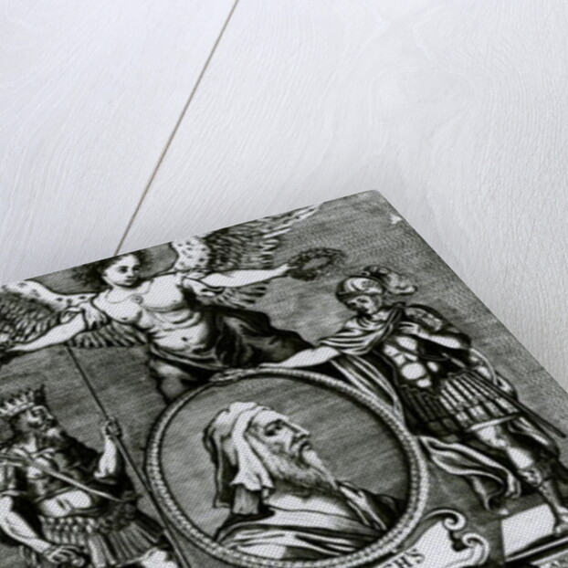 Frontispiece of 'Plutarch's Lives' by Plutarch, pub. in 1656 by Francis Barlow