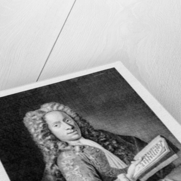 Mr Kellom Tomlinson, author of the original 'Art of Dancing'. engraved by Francois Morellon La Cave, 1754 by Richard van Bleeck