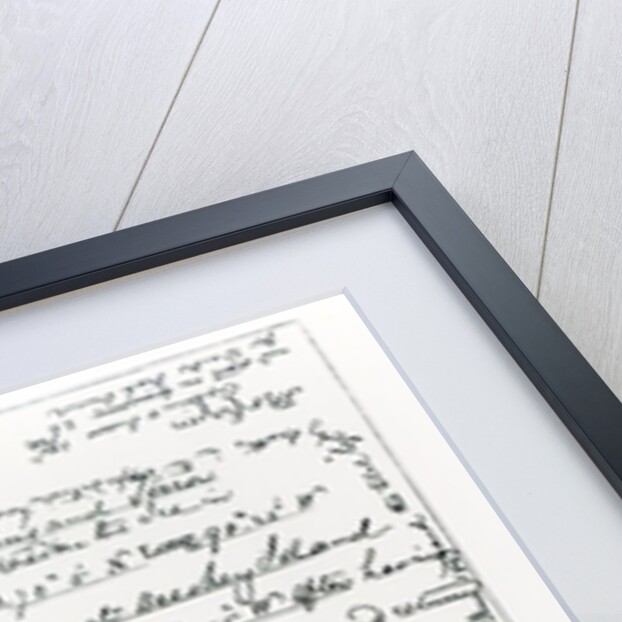 John Franklin's Message to the Secretary of the Admiralty, 28th May 1847 by English School